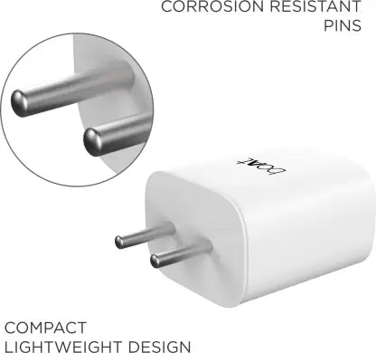 boAt 18W Power WCD QC3A Charger combo (Type C - Cable Included) boAt 18W Power WCD QC3A Charger combo (Type C - Cable Included)